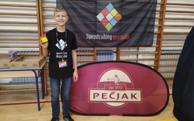 Učenik naše škole sudjelovao na prvenstvu Hrvatske u slaganju Rubikove kocke